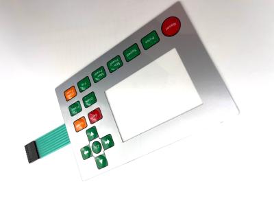 China OEM Customized Design Push Button Membrane Switch With Glossy Surface en venta