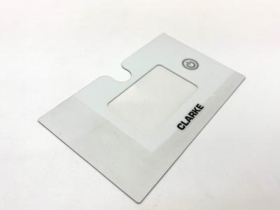 China Custom Design Capacitive Touch Membrane 3M Film Labels With Transparent Window for sale