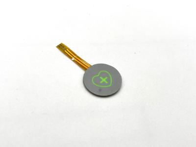 China Interruptor de membrana de botón único de poliéster formado térmicamente para el dispositivo de ensayo en venta