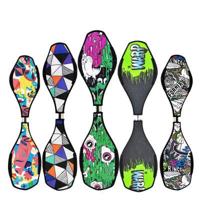 China Adult Board Color Design Kids 2Wheels High Speed Wave Board Twist Skateboard Long for sale