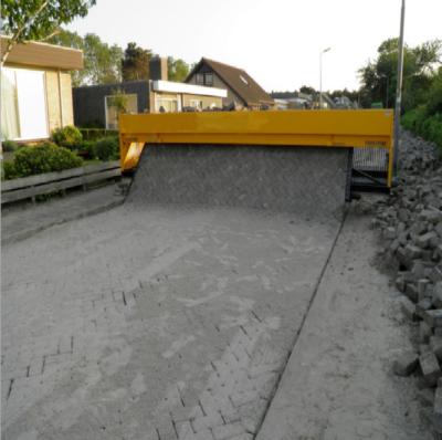 China Construction works road street paving brick laying machine for sale for sale