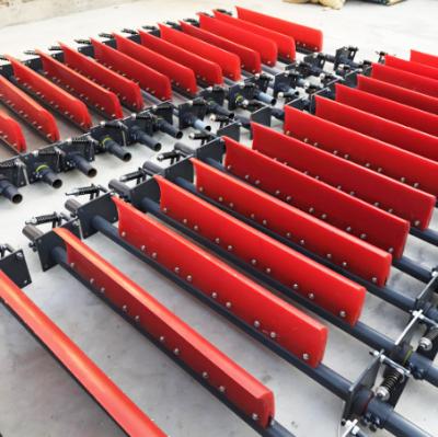 China Polyurethane Flat V Shaped Curved Conveyor Belt Cleaner / Polyurethane Scraper for sale