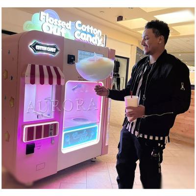 China Vending Machine Cotton Candy Wholesale Sale Commercial Cotton Candy Machine for sale