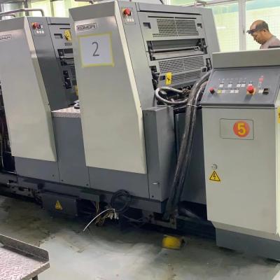 China Flatbed Multicolor Komori Spica 429 Four Colour Komori Printing Machine For Advertising Company for sale
