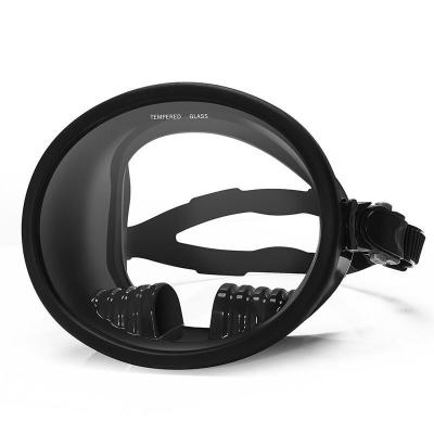 China underwater sports silicone HD tempered glass anti fog Scuba diving mask WIN-0070 for sale