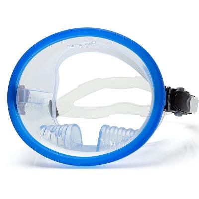 China underwater sports silicone HD tempered glass anti fog Scuba diving mask WIN-0070 for sale