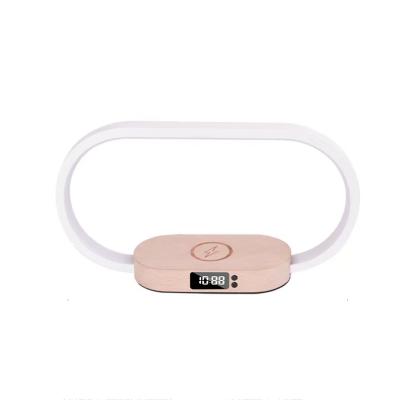 China Luxury Smart Farmhouse Magnetic Levitation Bedside Decor Induction Light Table Desk Light Lamp Led Cordless Chargeable Modern Table Lamp for sale