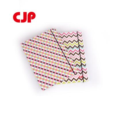 China Durable Wholesale Colorful Plastic PP Office Document Package Folder Box With Elastic Band for sale