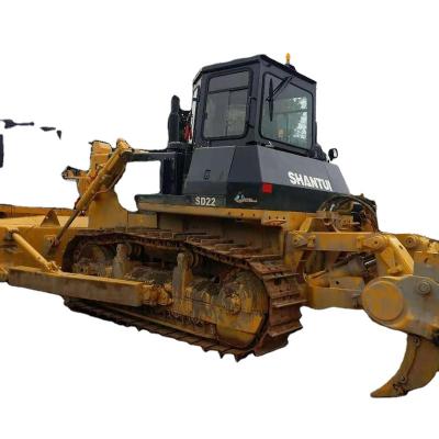 China Construction works USED SHANTUI SD22 crawler bulldozer with spare parts in stock hot sale cheap price for sale