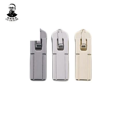 China factory direct thickening wallet metal zipper slider nickel free for sale