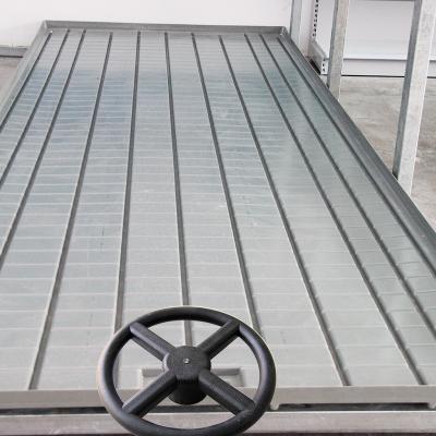 China Ebb Flow Indoor Farming Custom Size Grow Table Rolling Bench Seedbed for sale