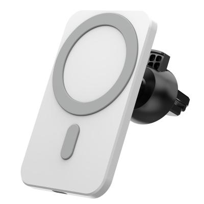China 2022 New Qi Sensor Magnetic Car Wireless Charger High Speed Smart Wireless Charger Fit For iPhone Android Phone Wireless Fast Charging for sale