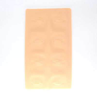 China Permanent Makeup Practice or Protective Good Quality Private Label KZBOY Silicone Soft Skin Real Like Practice Skin for Microblading Training for sale