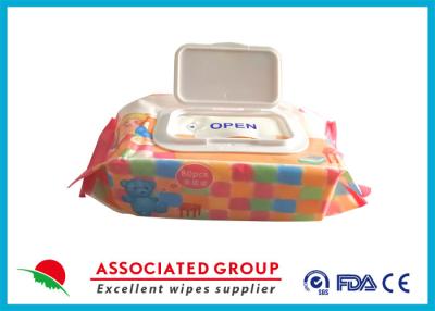 China Hygiene-übergeben Reinigungsbaby-Feuchtpflegetücher/Mund-Gewebe Flowpack keine Irritation zu verkaufen