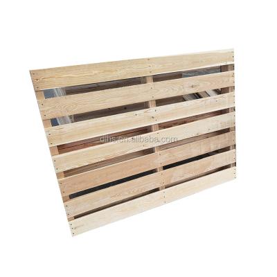 China Transportation Standard Pine Wood Pallet 4-Way Entry Type Logistic Transport Natural Color for sale
