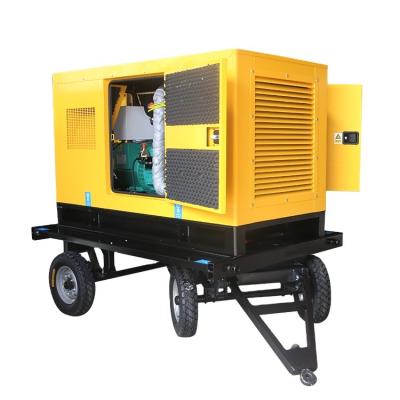 China Safe Use Water Cooled Diesel Generators Trailer Type Diesel Genset Price HZ-S for sale