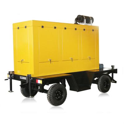 China 250Kw Customized New Type Mobile Silent Powered Trailer Diesel Generator Set HZ-S for sale