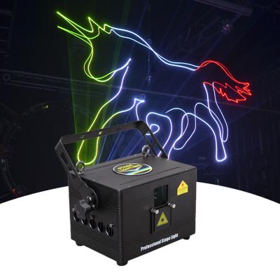 China Stage 1w 10w RGB Club Disco Animation Laser Light Bar for sale