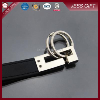 China Advertising/Decoration/Souvenir/Premium Detachable Metal and Leather Key Chain Promotion Elegant Valet Key Chain for sale