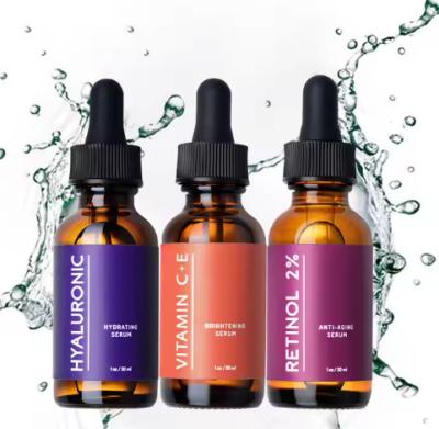 China Rótulo privado Coreano de alta qualidade Branqueador orgânico natural Branqueador Vitamina C E Colágeno Rosto anti-envelhecimento soro à venda
