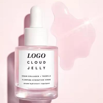 China BLIW Marca Pública Rosa gelatina Facial Cuidados da Pele Natural Vegano Ácido Hialurónico Sem Crueldade Hidratação Serum Facial à venda