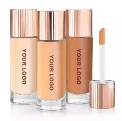 China Maquiagem de Marca Privada Fundação Matte Completa Cobertura Fundação Líquida Maquiagem Grátis Corpo Feminino Impotente Fundação Líquida à venda