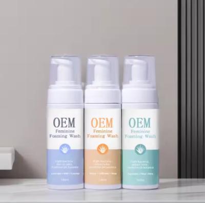 China OEM / ODM Customized Facial Skincare Facial Cleanser Plant Extracts Moisturizing Oil Controlling Pore Shrinking Cleansing Mousse for sale