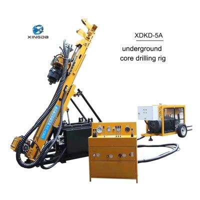 China Construction works XDKD-5A Bq 900m Underground Core Drilling Rig Mining Equipment For Sale for sale