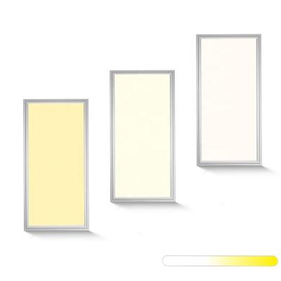 China 295*595MM Modern 3060 High Quality Commercial Flat LED Panel Light 24W 2.4G 3000-6000K Ultra-bright LED LE TDC Dimmable for sale
