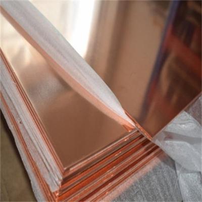 Chine Le miroir d'ASME a poli la surface lumineuse d'or du plat 0.4mm de feuille de cuivre à vendre