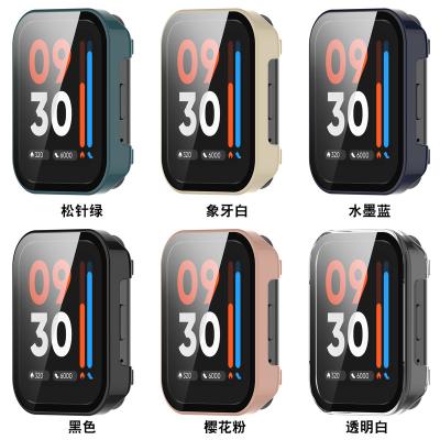 China New Anti Drop Scratchproof Shockproof Multi Watch Color Protective Case For Realme Watch 3 Pro PC Hard Screen Protect Tempered Film Glass for sale