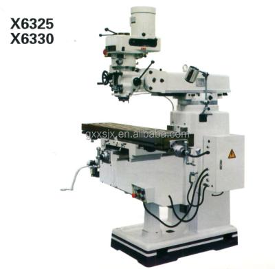 China High Precision Milling 4H Vertical Turret Milling Machine In Stock X6325 X6330 X6325 for sale