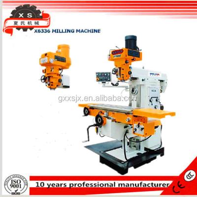 China High quality universal turret asphalt bed milling machine for sale X6336 X6336 for sale