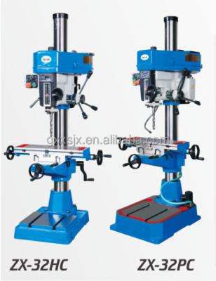 China high quality bench drill mill machine tool gear head drilling ZX40HC ZX32HC ZX32HC for sale