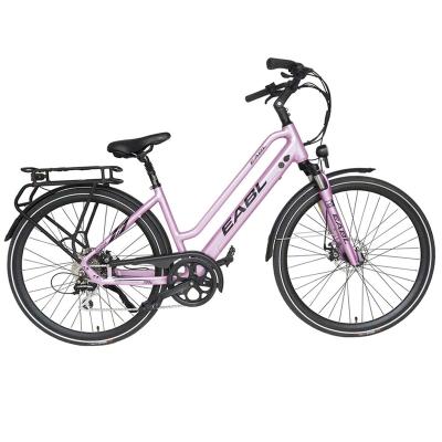 China 7 Speed Luxury Strong Power Shock Absorber Unisex High End Lightweight And Fast Electric Bicycle for sale