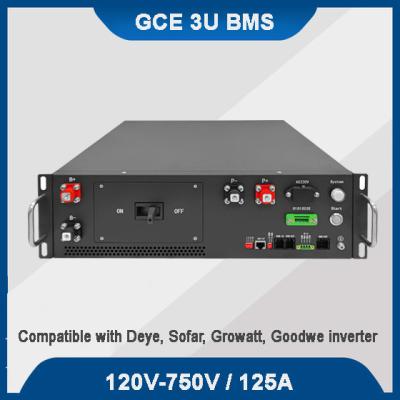 China GCE BMS 160S 512V Sistema de Gestão de Bateria Trabalhar com Deye Sofar Inverter 125A Com 16S BMU Para Sistema de Armazenamento de Energia à venda