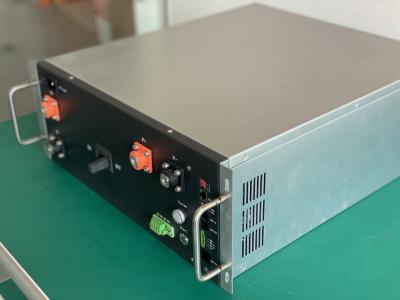 China 864V 125A Hoogspanning BMS 4U Zwarte ijzeren behuizing 19 inch Box voor energieopslag UPS Te koop
