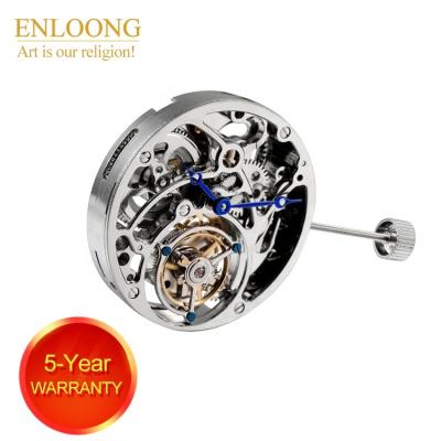 China Luxury High Quality Flying Tourbillon Flying Tourbillon Watch Movement ENLOONG With Manual Winding ELT3350 Mechanical Watch Movement for sale