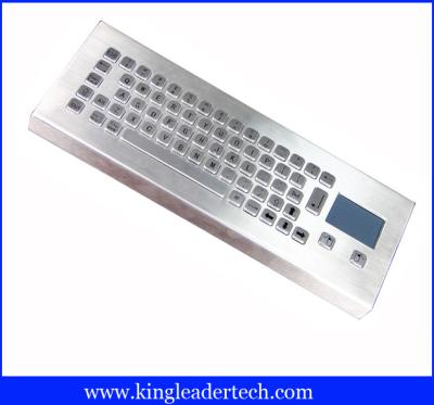 Chine Mini métal de bureau industriel rocailleux du clavier IP65 avec le Touchpad à vendre