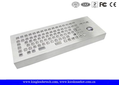 Chine Le clavier d'acier inoxydable de clés du bureau 86 avec la FCC de boule de commande a balayé à vendre
