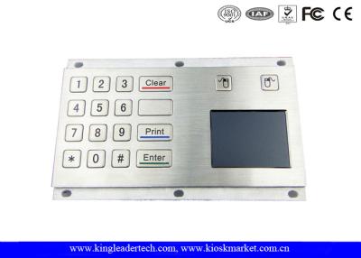 Chine Touchpad numérique de clavier numérique en métal industriel pour Envirement dur à vendre
