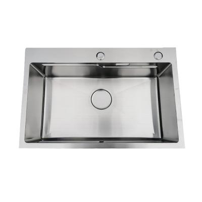 China Without Faucet Cheap Price Single Bowl Sus 304 Stainless Steels Multifunctional Kitchen Sinks for sale