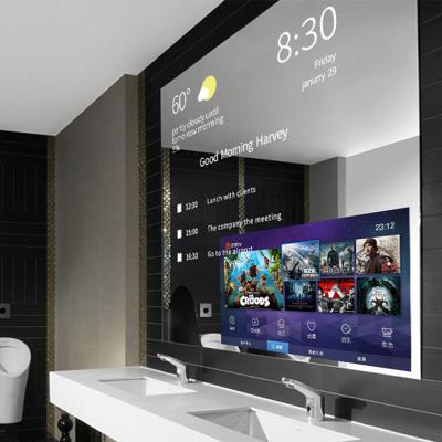 China Best Price Home Magnifying Full Function Smart TV Android Glass Led Mirror With Wifi Touch Screen for sale