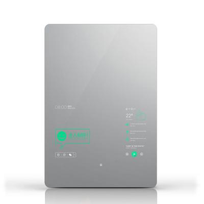 China 2021 Android System Hot Sale IP44 Rate Popular Design Bathroom LED Light Smart Mirror TV Max Business for sale