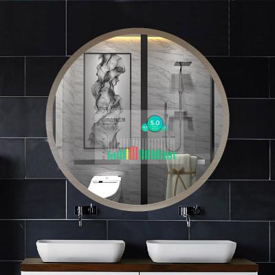 China Bright Touch Screen Smart Led Light Android Bathroom TV Magic Mirror for sale
