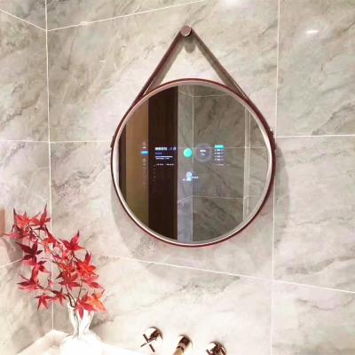 China Android Magic Skin Analyzer Touch Screen Illuminated Led Smart Bathroom Mirror for sale