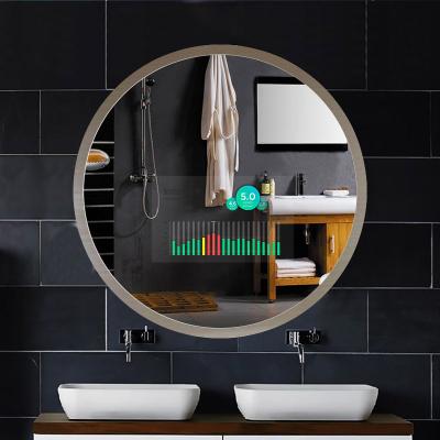 China Illuminated Smart Touch Sensor Switch Bathroom Screen TV Mirror for sale