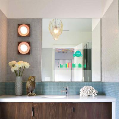 China Light Touch Sensor Switch Bathroom Android Vanity Magic Skin Analyzer Led Smart Mirror for sale