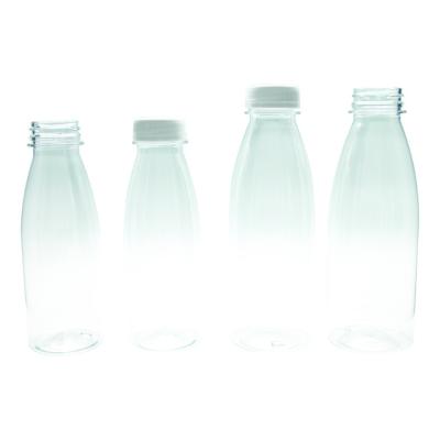 China Beverage Empty 500ML And 350ML Instock Milk Tea Coffee Plastic Bottle PET Beverage Bottle for sale