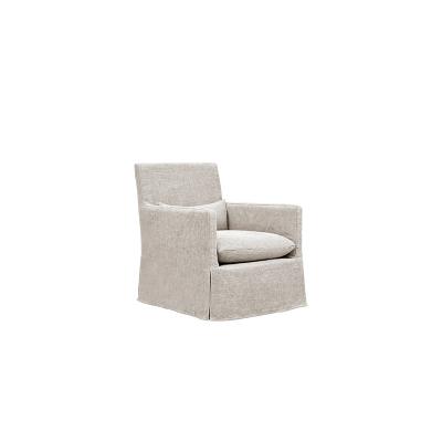 China Slipcovered strength factory fabric cover can be removed and washed modern soft fabric lounge chair set single sofa living room sofas for sale
